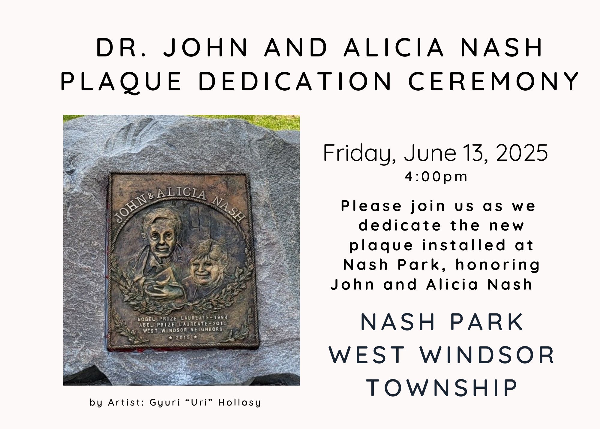 Nash Park Dedication 061325